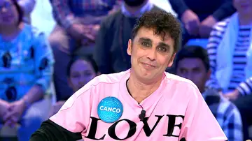 El inesperado mensaje romántico de Canco Rodríguez en Pasapalabra: “Amor, te quiero” El inesperado mensaje romántico de Canco Rodríguez en Pasapalabra: “Amor, te quiero”