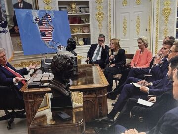 Donald Trump insiste en sus amenazas a Europa