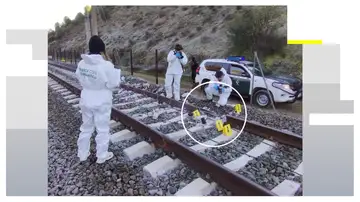 Trabajos en el punto del accidente en Adamuz Trabajos en el punto del accidente en Adamuz