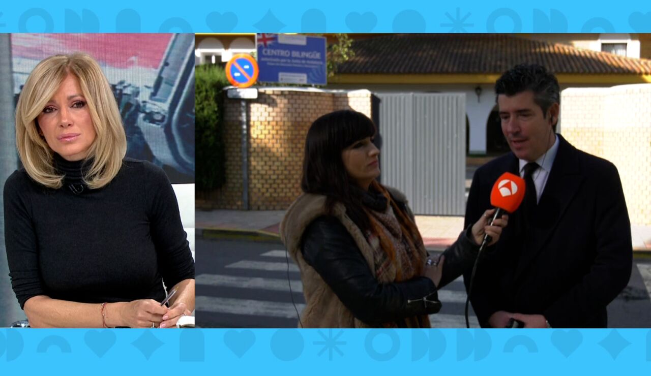 El director del colegio de la ni&ntilde;a que se ha quedado hu&eacute;rfana.