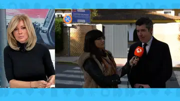 El director del colegio de la niña que se ha quedado huérfana. El director del colegio de la niña que se ha quedado huérfana.