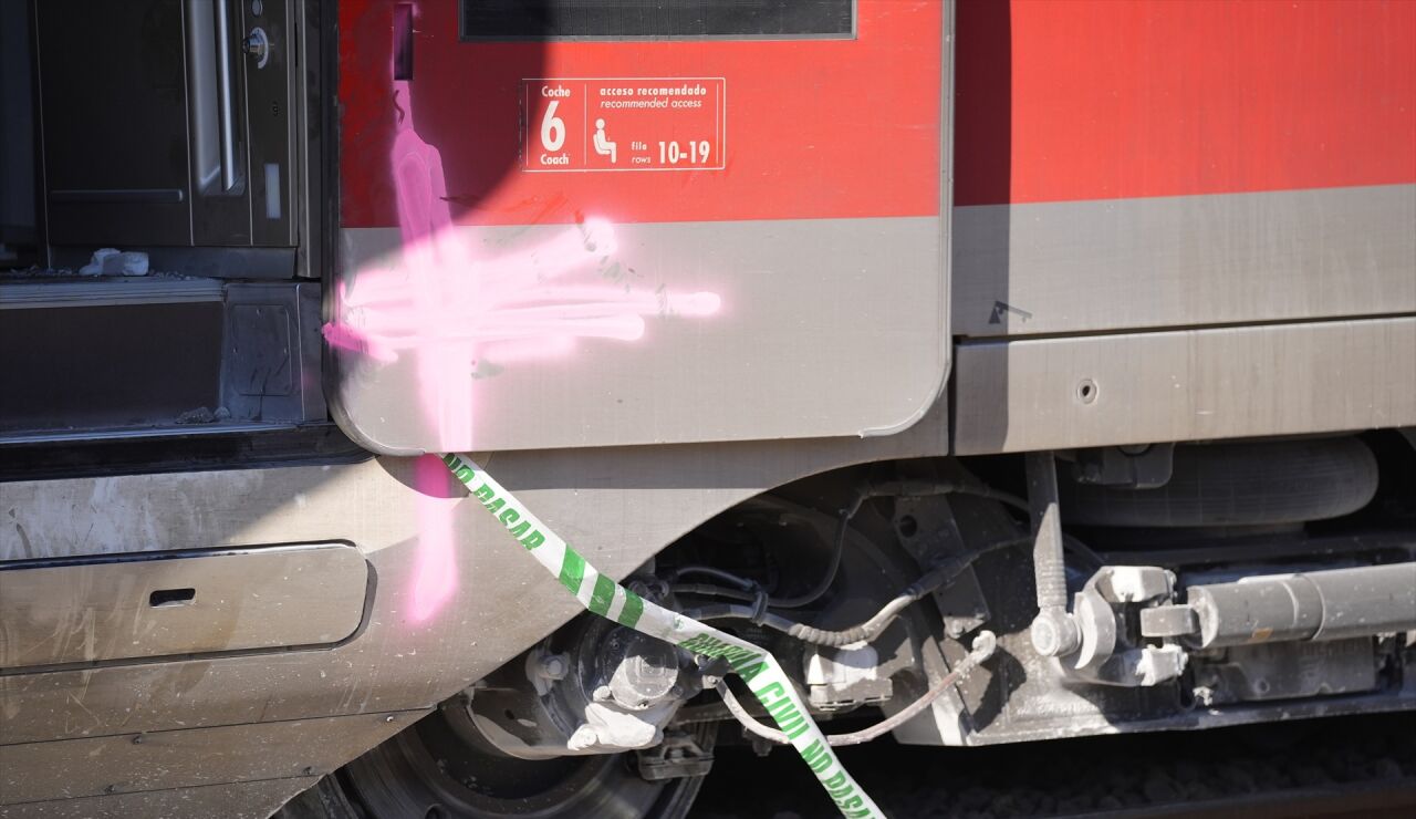 El vag&oacute;n 6 del accidente de Adamuz