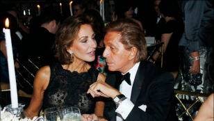 Naty Abascal, con su gran amigo Valentino