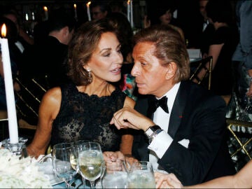 Naty Abascal, con su gran amigo Valentino