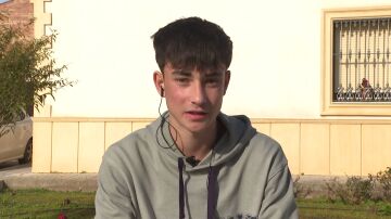 Julio, adolescente de 16 a&ntilde;os que ayud&oacute; colabor&oacute; en el accidente de Adamuz