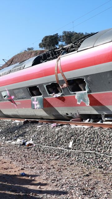 Im&aacute;genes del tren de Iryo accidentado en Adamuz, C&oacute;rdoba