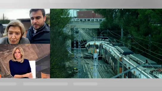 Muere el maquinista de un tren en Girona. Muere el maquinista de un tren en Girona.
