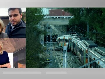 Muere el maquinista de un tren en Girona.