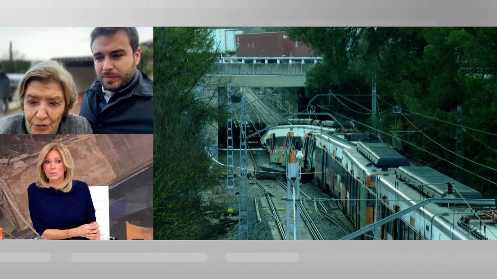 Ernestina auxilió en su masía a los heridos del accidente de tren de Gelida: 
