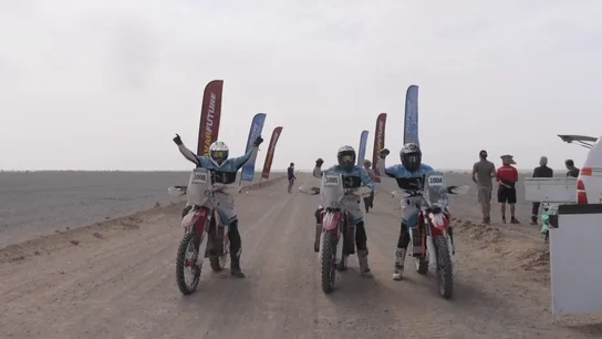 Fran Gómez Pallas regresa del Dakar como campeón en la categoría Mission 1000 de moto eléctrica Fran Gómez Pallas regresa del Dakar como campeón en la categoría Mission 1000 de moto eléctrica