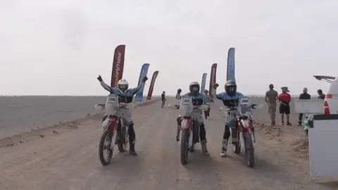 Fran Gómez Pallas regresa del Dakar como campeón en la categoría Mission 1000 de moto eléctrica Fran Gómez Pallas regresa del Dakar como campeón en la categoría Mission 1000 de moto eléctrica