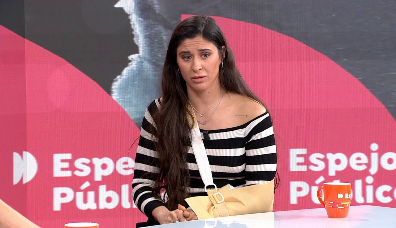 Noelia, superviviente accidente