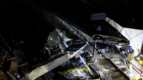 Accidente de tren en Gelida