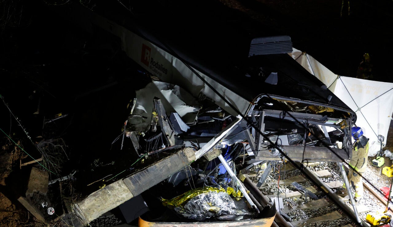 Accidente de tren en Gelida