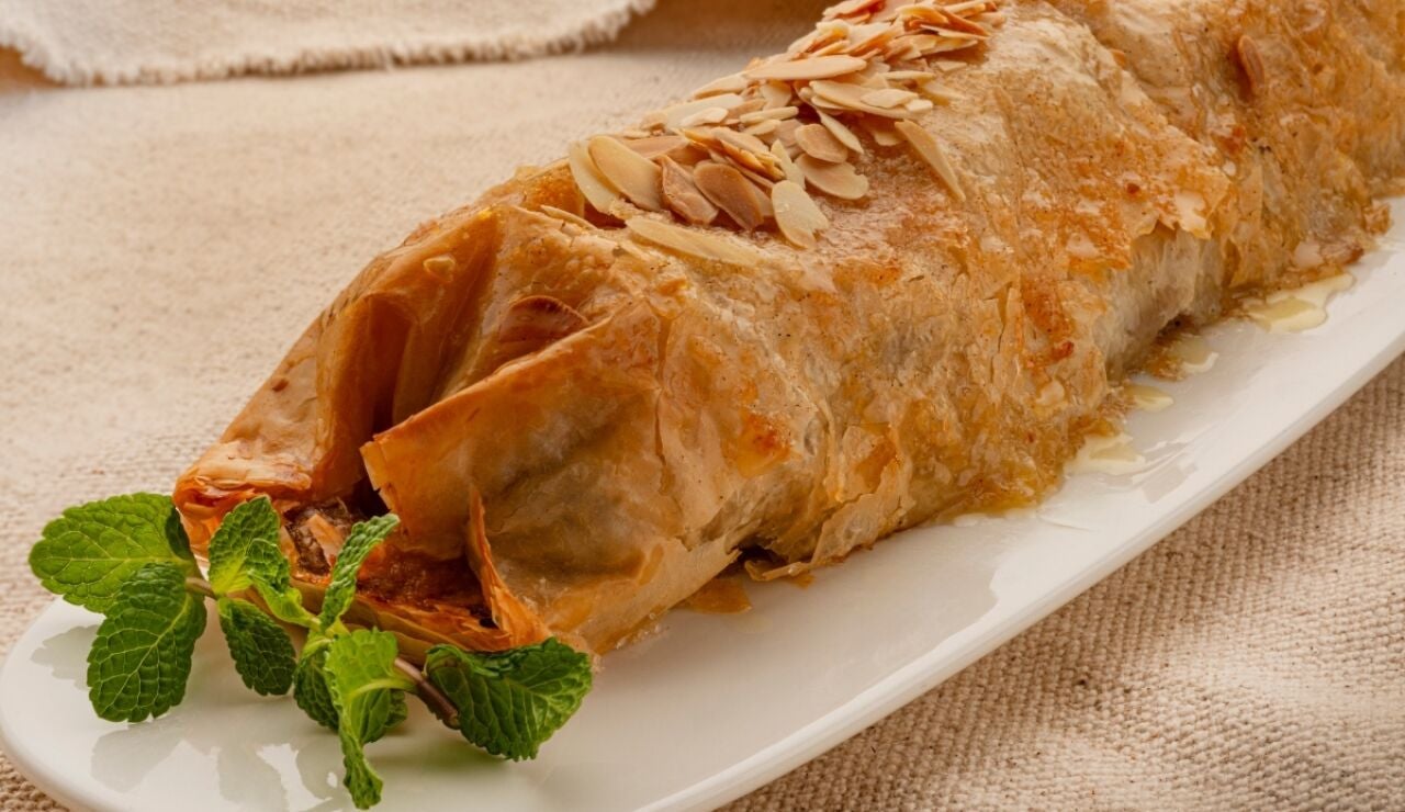 "Un postre sencillo y muy f&aacute;cil de elaborar": strudel de pera de Eva Argui&ntilde;ano