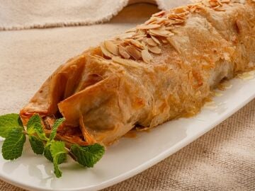 "Un postre sencillo y muy f&aacute;cil de elaborar": strudel de pera de Eva Argui&ntilde;ano