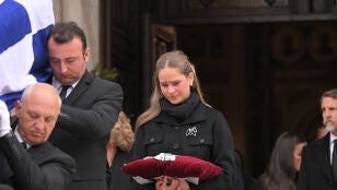 Irene Urdangarin, en el entierro de Irene de Grecia