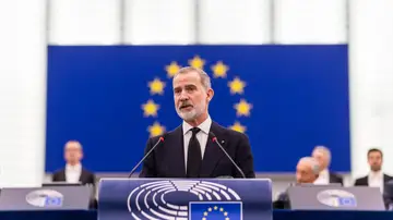 Felipe VI en el Pleno del Parlamento Europeo, en Estrasburgo Felipe VI en el Pleno del Parlamento Europeo, en Estrasburgo