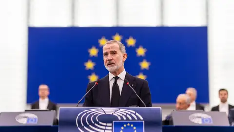Felipe VI en el Pleno del Parlamento Europeo, en Estrasburgo Felipe VI en el Pleno del Parlamento Europeo, en Estrasburgo