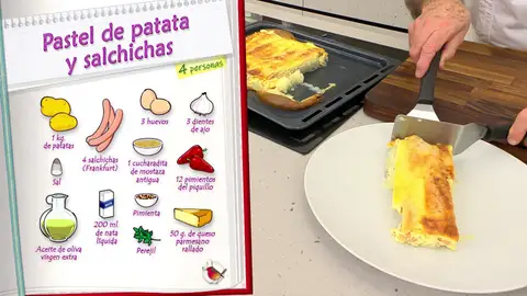 Ingredientes Pastel de patata y salchichas Ingredientes Pastel de patata y salchichas