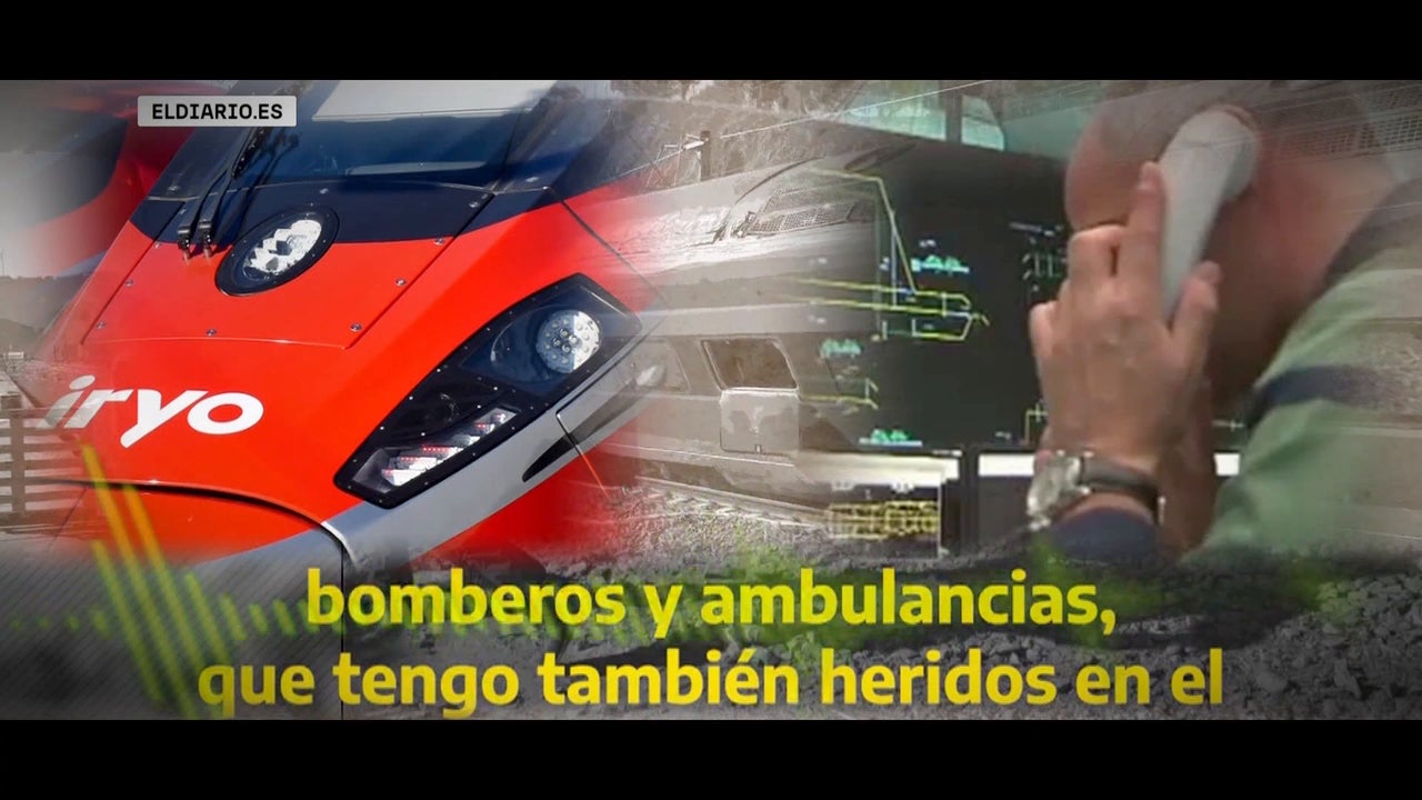 No se dio cuenta que la línea roja ocupada por el Alvia no avanzaba No se dio cuenta que la línea roja ocupada por el Alvia no avanzaba