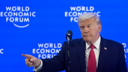 Trump en Davos Trump en Davos