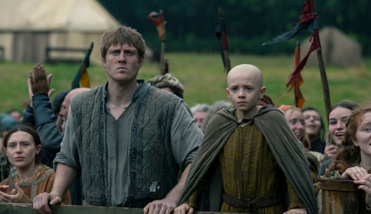 Peter Claffey y Dexter Sol Ansell como Ser Duncan y Egg