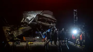 Imagen del accidente en Gelida Imagen del accidente en Gelida