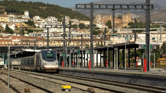 Imagen de archivo de un tren Imagen de archivo de un tren