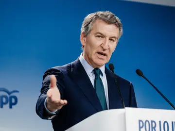 El presidente del Partido Popular, Alberto Núñez Feijóo El presidente del Partido Popular, Alberto Núñez Feijóo