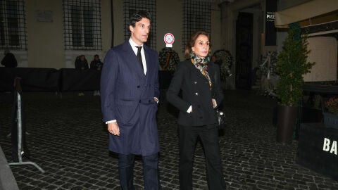 Naty Abascal y su hijo, Rafael Medina