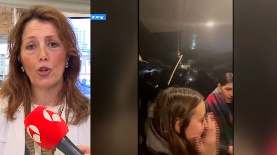 La atenci&oacute;n a los ni&ntilde;os v&iacute;ctimas del accidente.