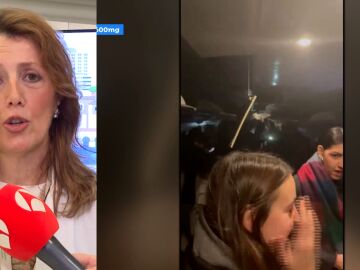 La atenci&oacute;n a los ni&ntilde;os v&iacute;ctimas del accidente.