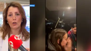 La atención a los niños víctimas del accidente. La atención a los niños víctimas del accidente.