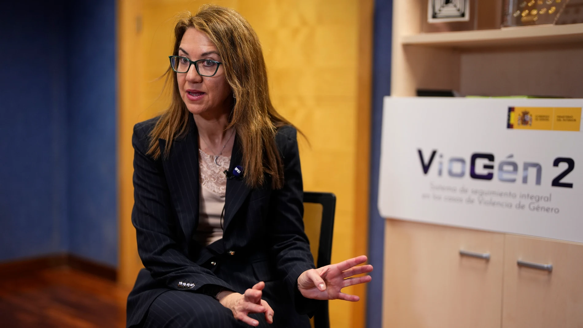 La comisaria Belén Crego, responsable de VioGén La comisaria Belén Crego, responsable de VioGén