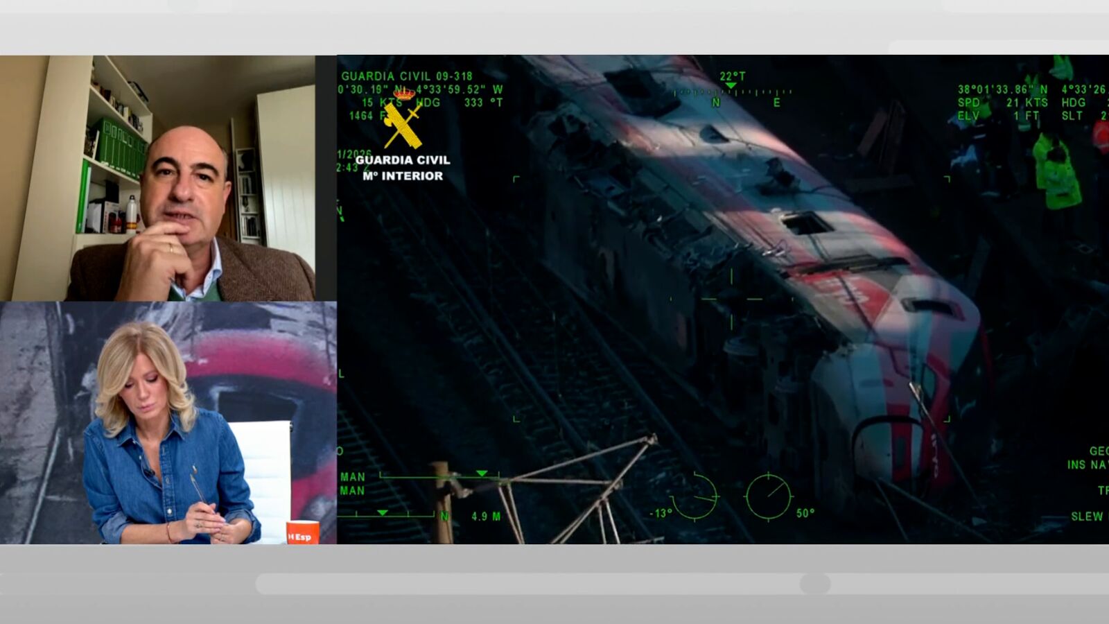  El periodista Manuel Martín, crítico con la gestión del accidente de tren de Adamuz: 
