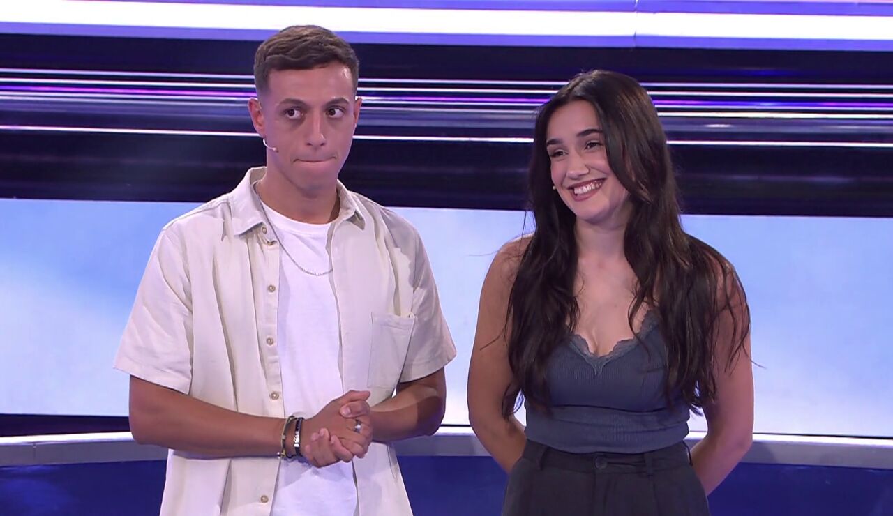 Omar y Miriam, concursante de Atrapa un mill&oacute;n