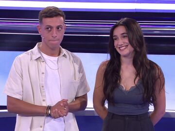 Omar y Miriam, concursante de Atrapa un mill&oacute;n