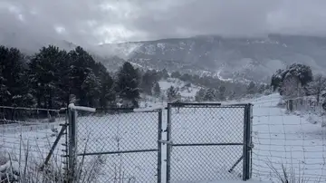 La borrasca deja nevadas en Riópar, Albacete La borrasca deja nevadas en Riópar, Albacete