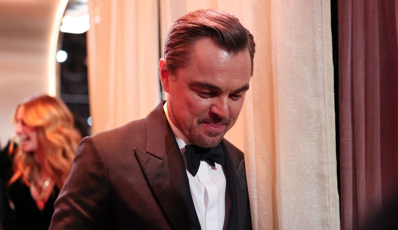Leonardo DiCaprio en los Globos de Oro 2026