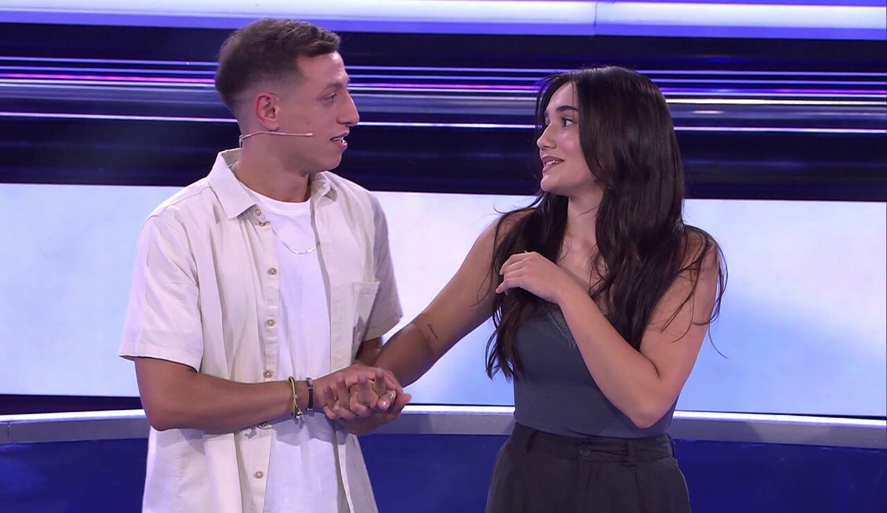 Omar y Miriam, concursantes de Atrapa un mill&oacute;n