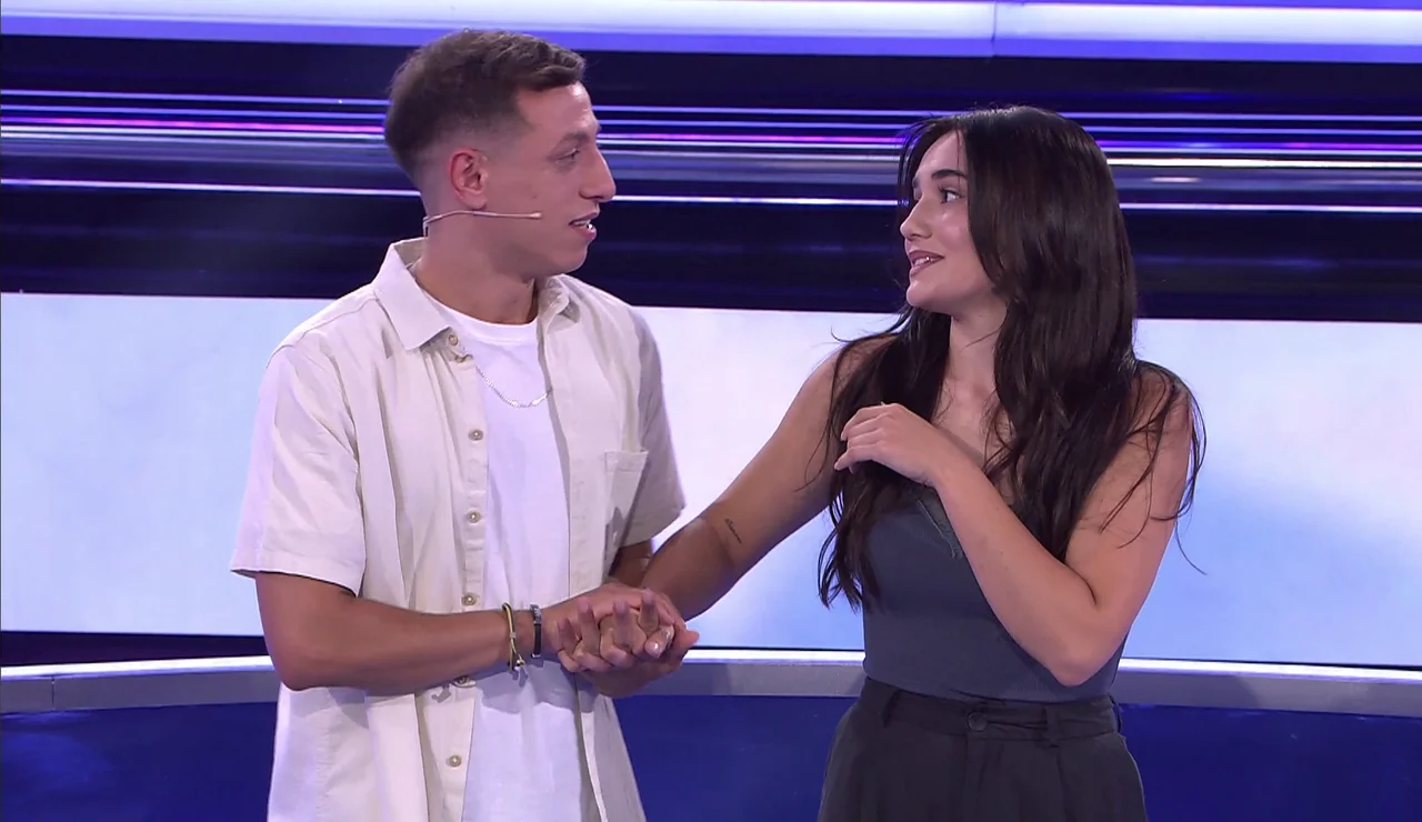 Omar y Miriam, concursantes de Atrapa un millón