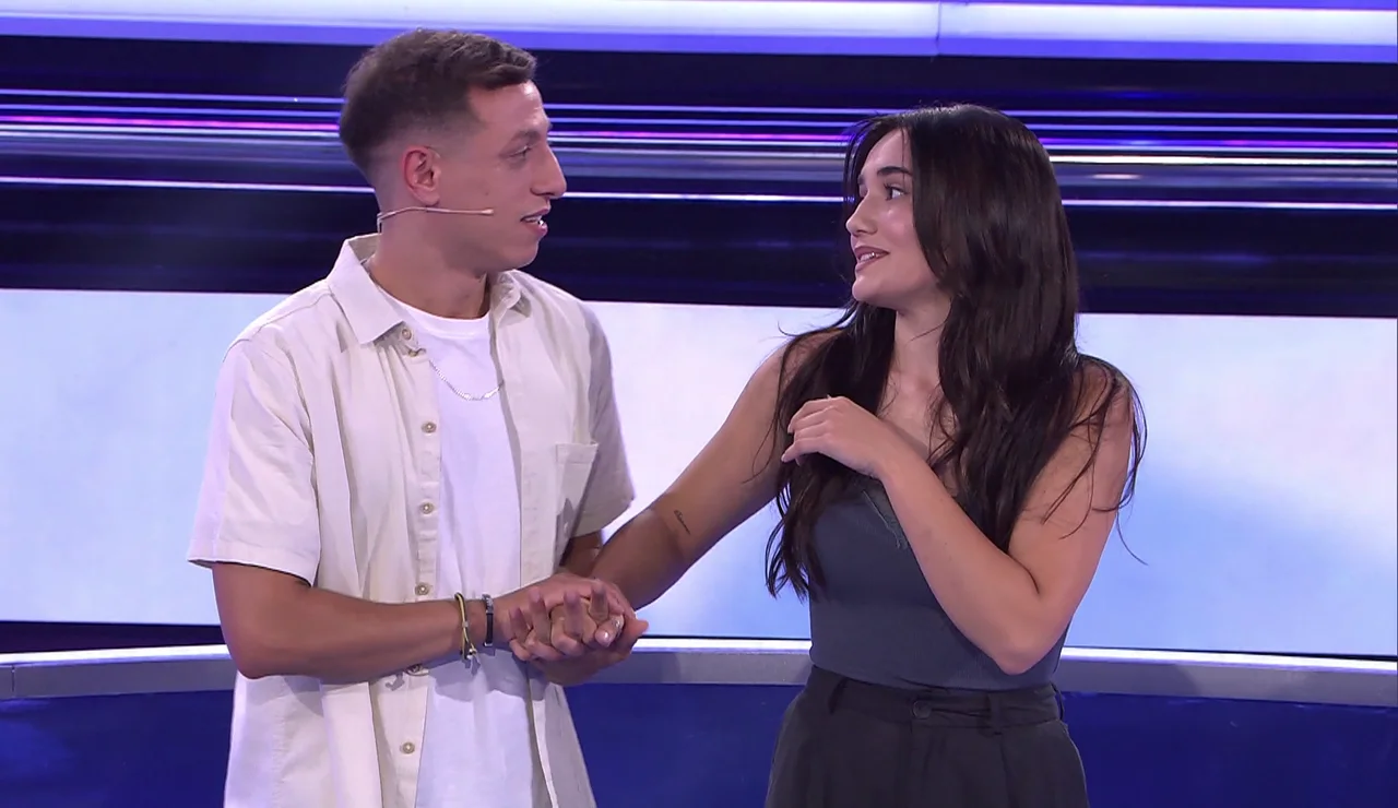 Omar y Miriam, concursantes de Atrapa un millón