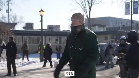 Tensión en Minesota: agentes federales matan a tiros a un vecino Tensión en Minesota: agentes federales matan a tiros a un vecino