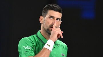 Novak Djokovic en el Open de Australia 2026