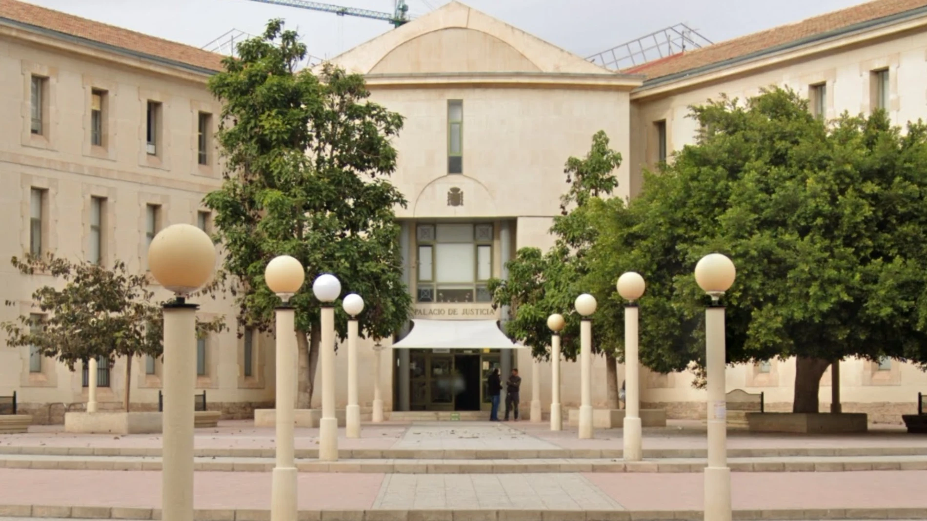 Imagen de archivo de los juzgados de Alicante. Imagen de archivo de los juzgados de Alicante.
