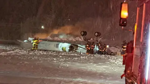 El avión accidentado El avión accidentado
