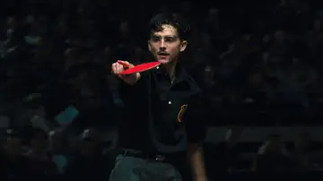 Timothée Chalamet en Marty Supreme Timothée Chalamet en Marty Supreme