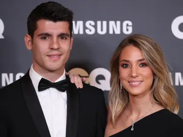 Álvaro Morata y Alice Campello Álvaro Morata y Alice Campello