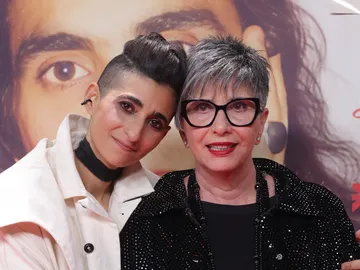 Alba Flores y su madre, Ana Villa Alba Flores y su madre, Ana Villa